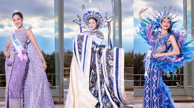 Ngắm trang phục dân tộc của 80 người đẹp thi Hoa hậu Quốc tế 2025 tại Nhật Bản