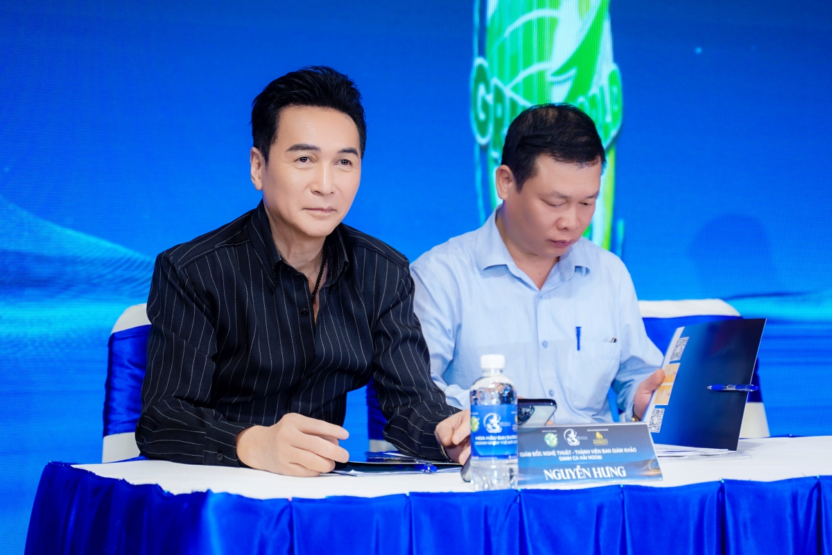 Ca sĩ Nguyễn Hưng 'cần cân nảy mực' cho cuộc thi Miss Ocean World Business